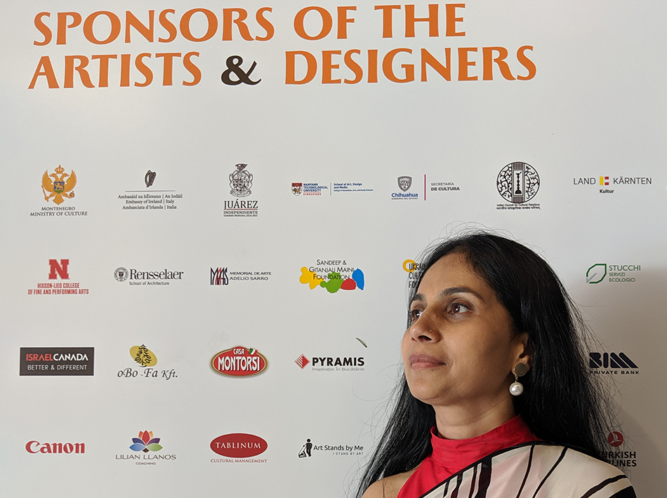 Sponsors of the Artists and Designs in Florence Biennale - Sangeetha Abhay