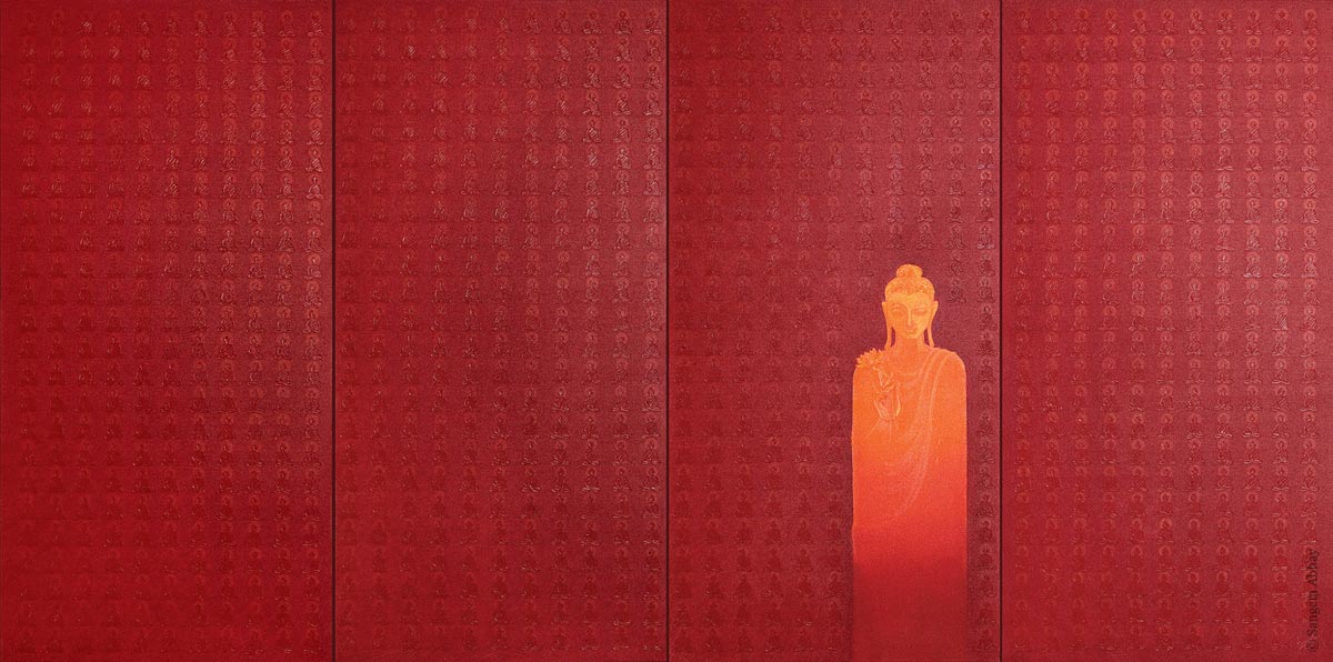 Buddha Painting - Omnipresence