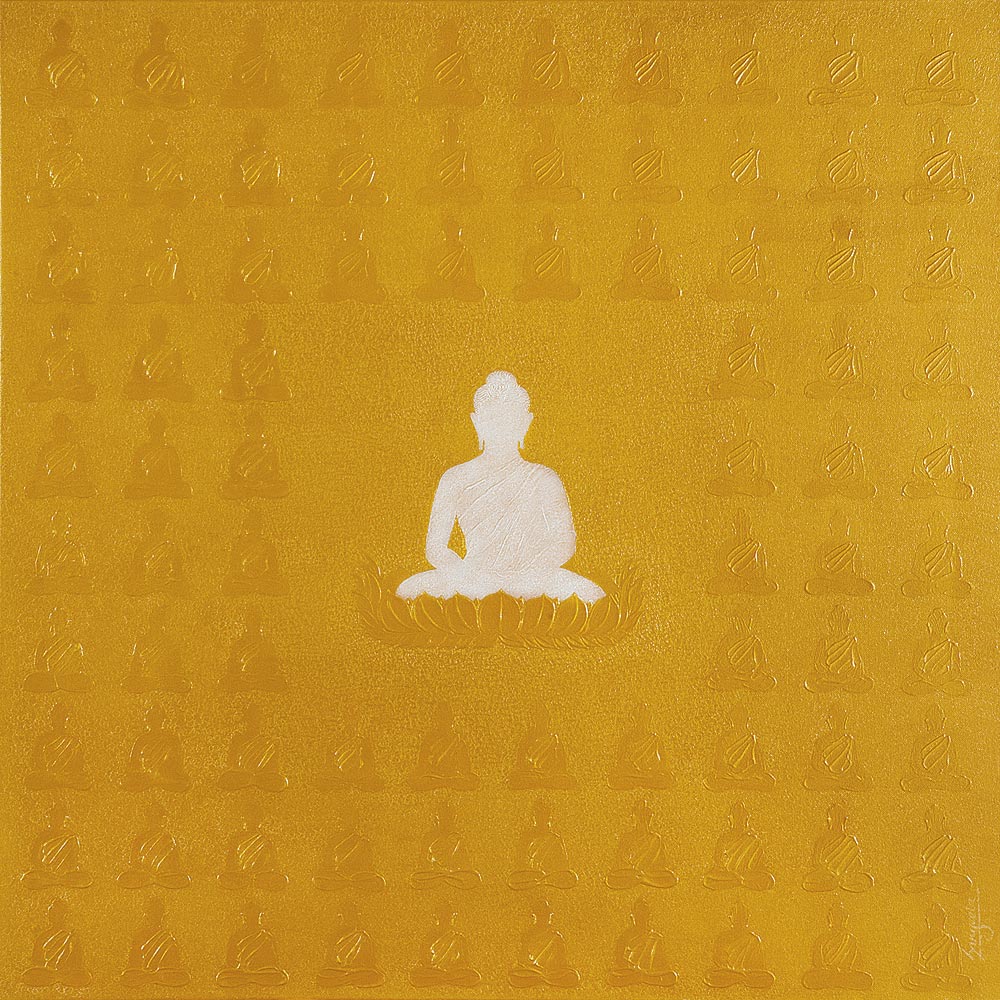 Buddha Painting - The Sharing
