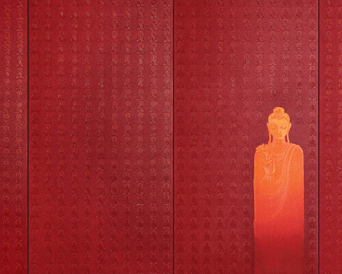 Buddha Painting - Omnipresence Thumbnail